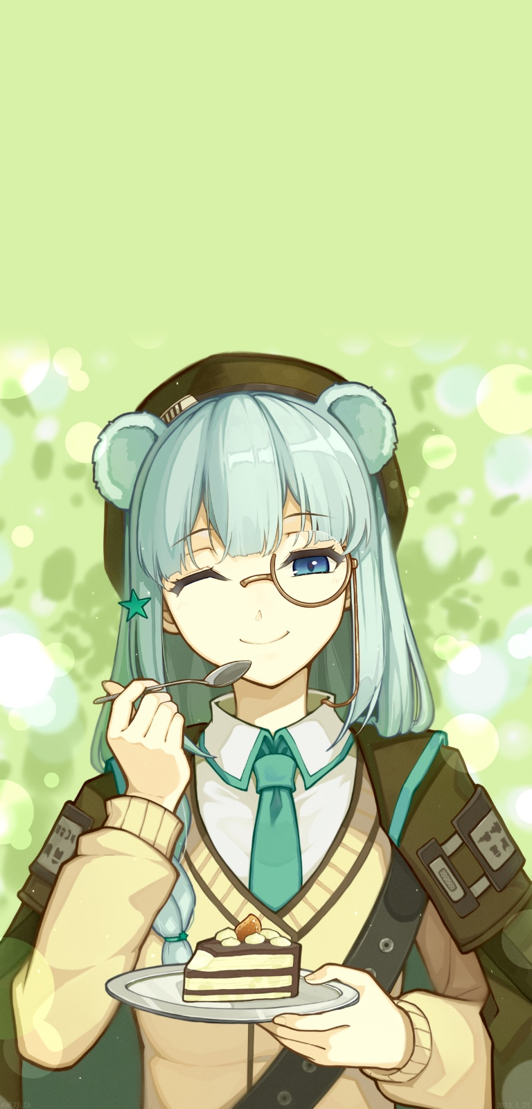 Result /files/12257_1girl__)_animal_ears_aqua_necktie_arknights.png