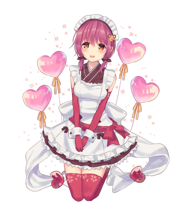 Result /files/20349_1girl_apron_azuki_nagamitsu_(tenka_hyakken)_balloon_bare_shoulders.png