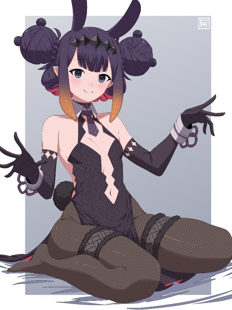 Result /files/15952_1girl_animal_ears_bangs_bare_shoulders_black_hair.png