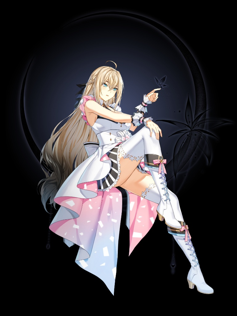 Result /files/04163_1girl_ahoge_back_bow_black_background_black_bow.png