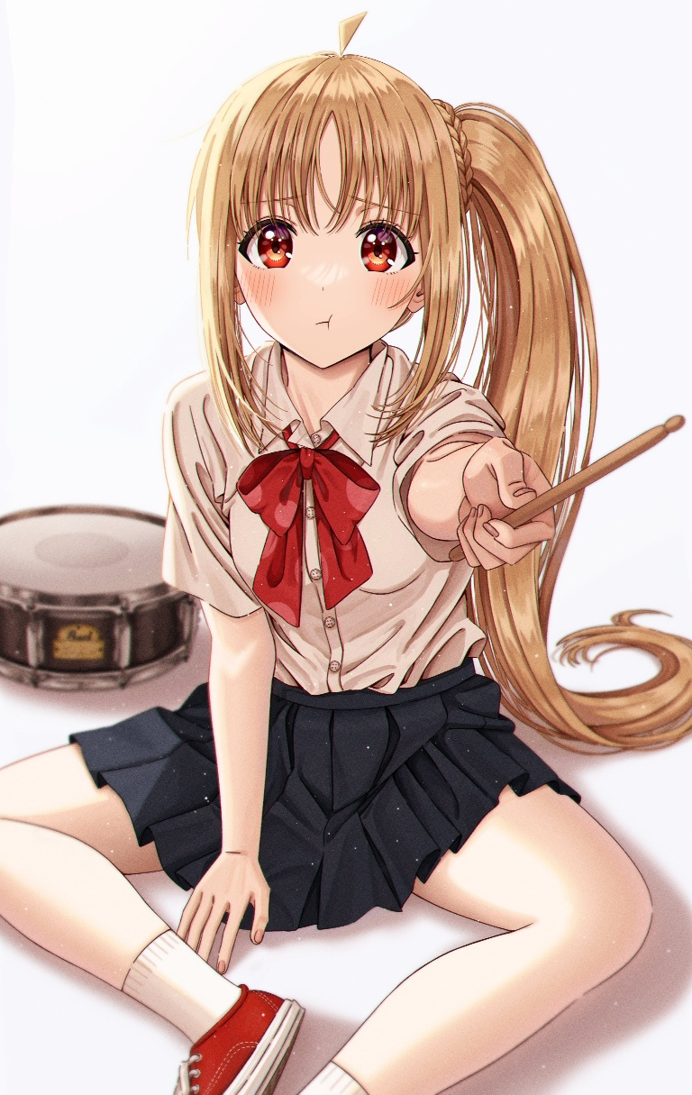 Result /files/02356_1girl_ahoge_black_skirt_blonde_hair_blush.png