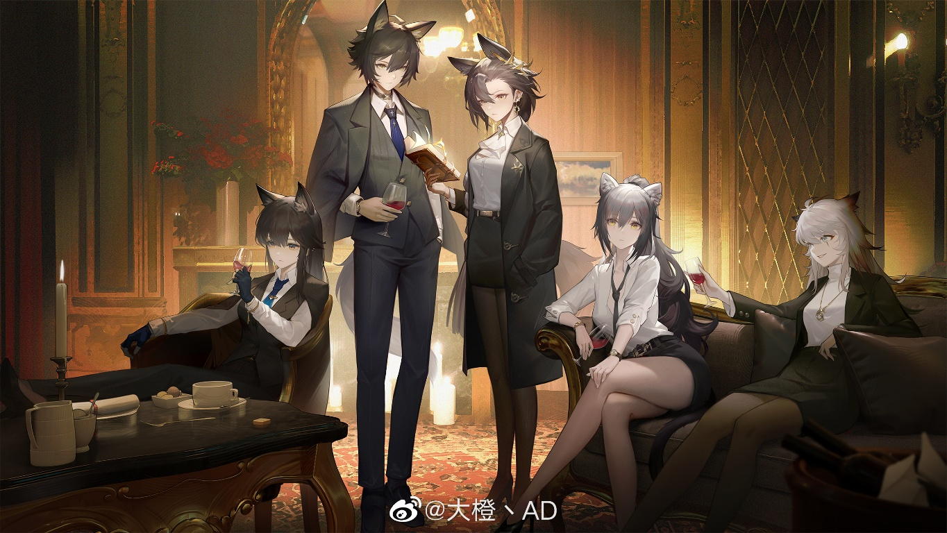 Result /files/15555_1boy_4girls_alcohol_animal_ear_fluff_animal_ears.png