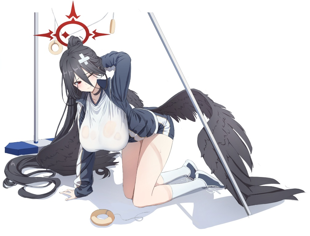 Result /files/10494_1girl_bandaid_black_hair_black_wings_blue_archive.png