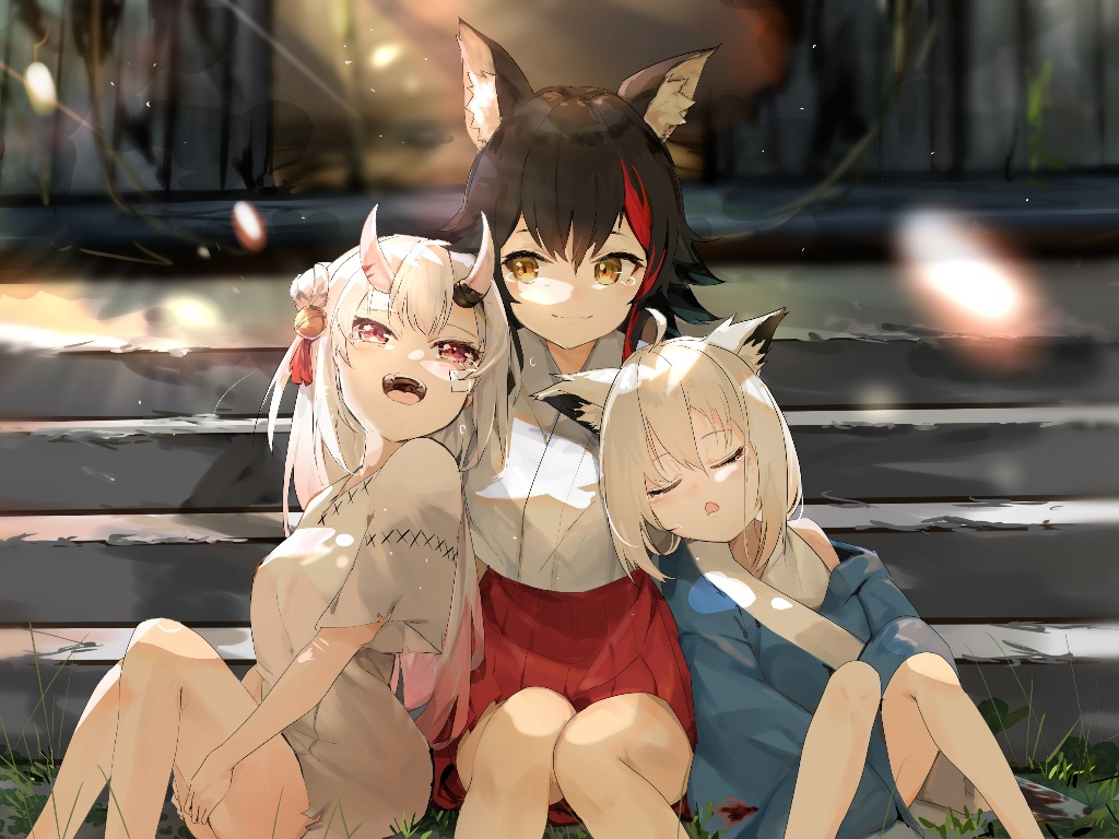 Result /files/15236_3girls_aged_down_animal_ears_bandaid_bandaid_on_face.png