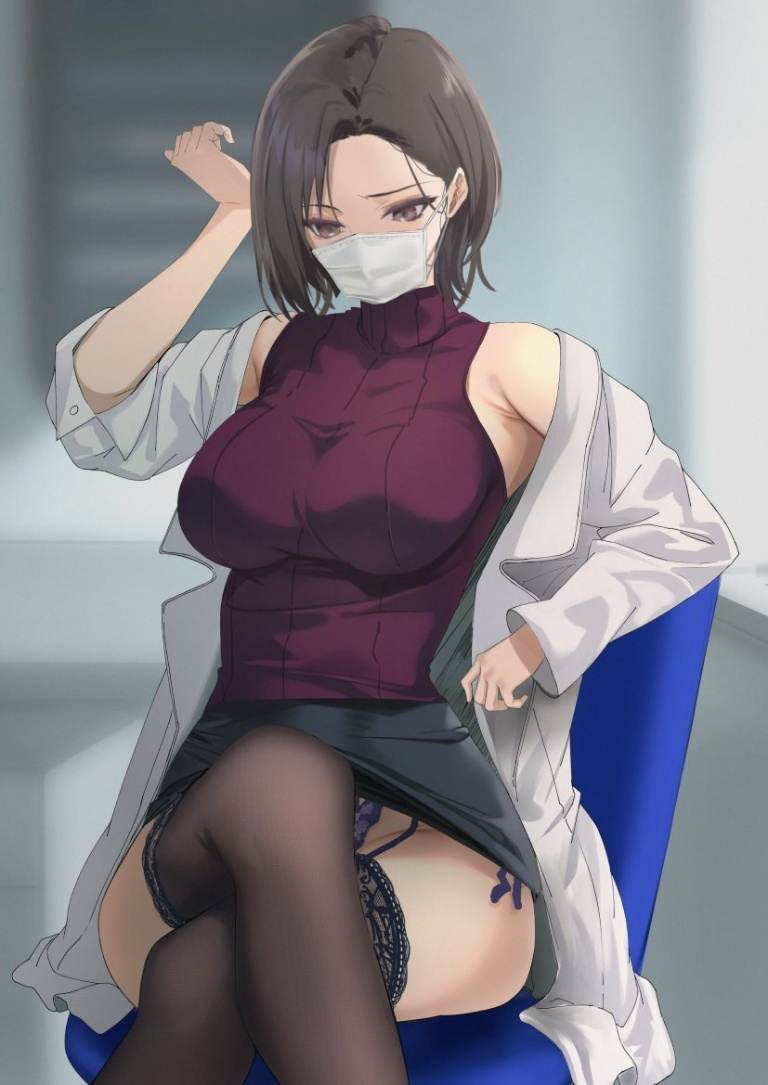 Result /files/19358_1girl_bare_shoulders_black_hair_black_thighhighs_breasts.png