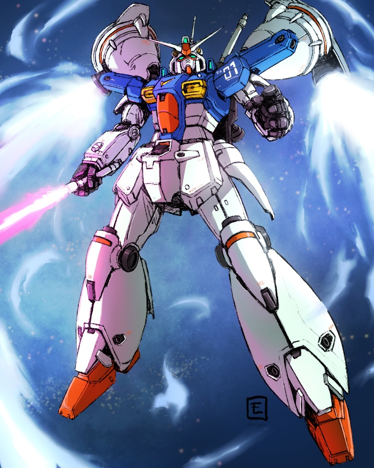 Result /files/10964_beam_saber_flying_full_body_green_eyes_gundam.png