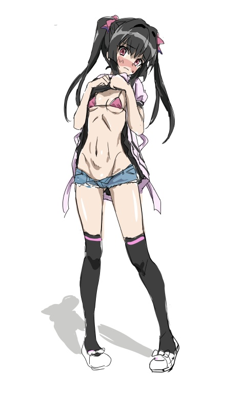 Result /files/17795_1girl_bikini_black_hair_black_thighhighs_blue_shorts.png