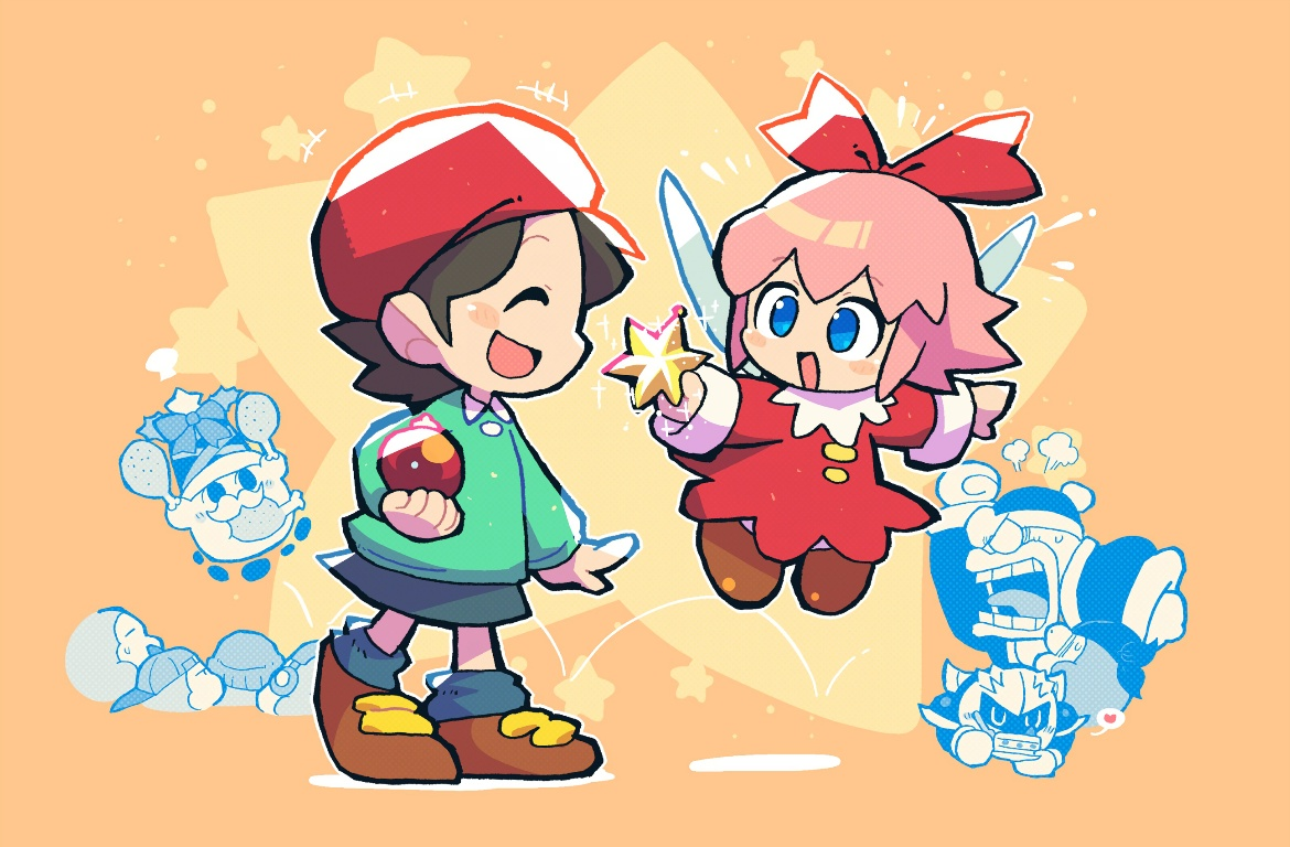 Result /files/12179_2girls_adeleine_assistant_waddle_dee_bandana_waddle_dee_bell_kirby.png