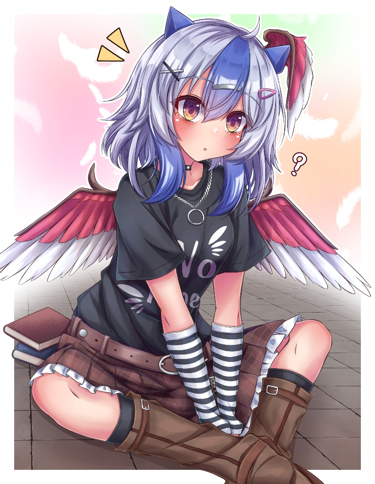 Result /files/13872_1girl___belt_bird_wings_black_shirt.png