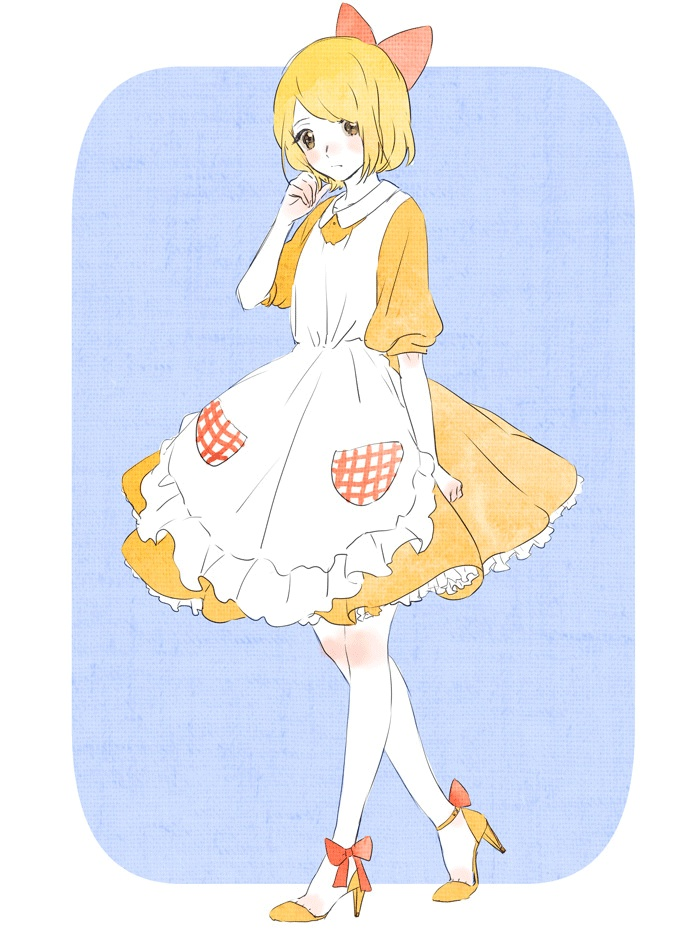 Result /files/19716_1girl_ankle_bow_apron_blonde_hair_blush.png