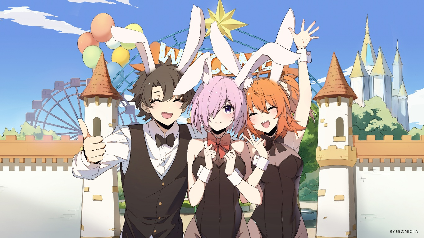 Result /files/19495_1boy_2girls_ahoge_alternate_costume_animal_ears.png