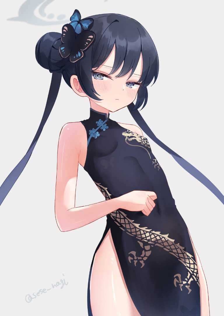 Result /files/00203_1girl_bare_shoulders_black_dress_black_hair_blue_archive.png