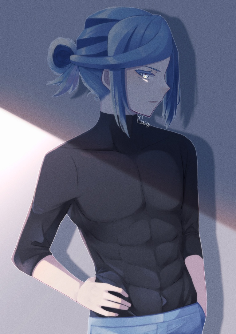 Result /files/19899_1boy_black_shirt_blue_eyes_blue_hair_covered_abs.png