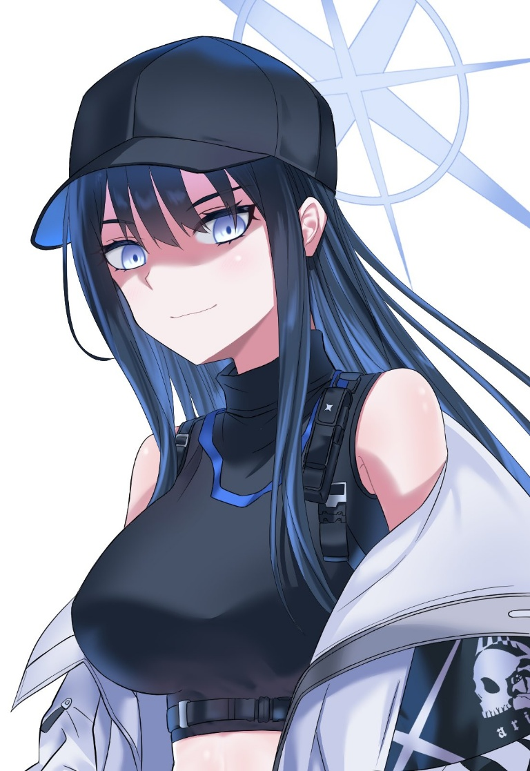 Result /files/03960_1girl_bare_shoulders_baseball_cap_black_headwear_black_shirt.png