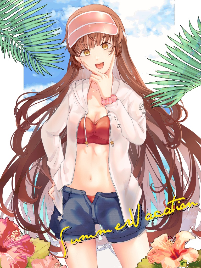 Result /files/16797_1girl_bangs_bikini_bikini_under_clothes_blue_shorts.png