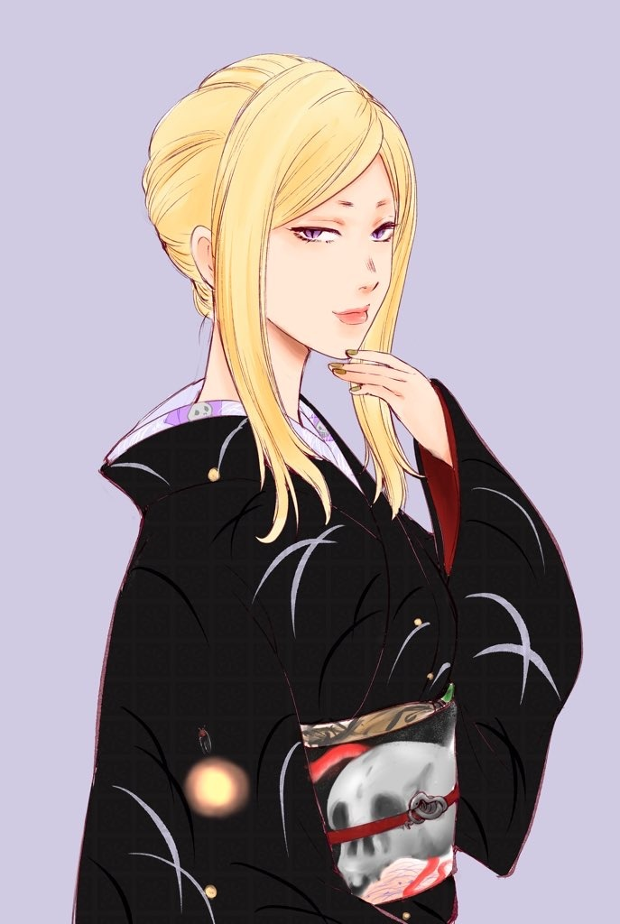 Result /files/00372_1girl_akane-banashi_black_kimono_blonde_hair_brown_nails.png