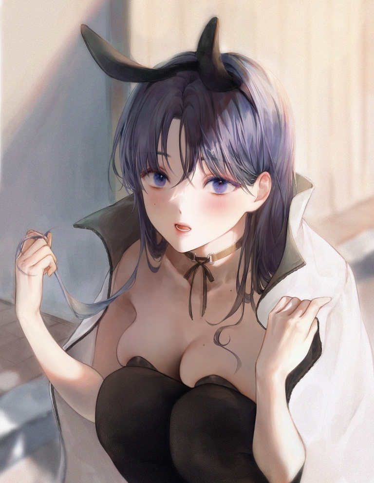 Result /files/04919_1girl_animal_ears_bare_shoulders_black_choker_black_leotard.png