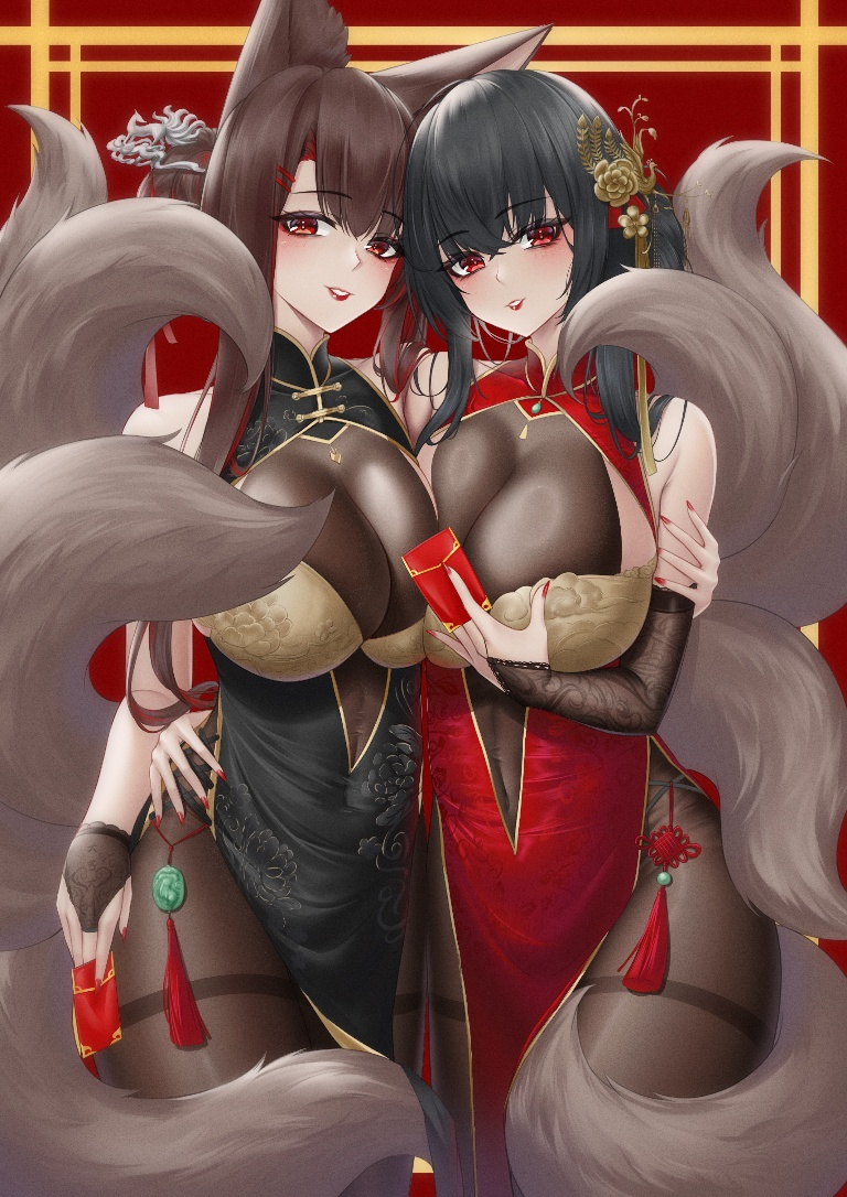 Result /files/18486_2girls_akagi_(azur_lane)_alternate_costume_animal_ears_azur_lane.png