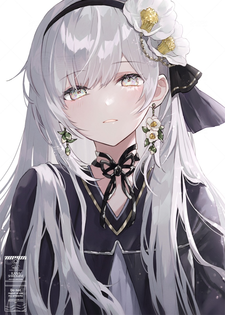 Result /files/18522_1girl_black_hairband_earrings_flower_grey_hair.png