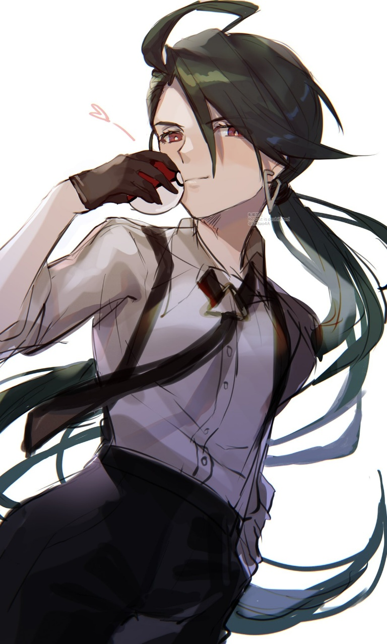 Result /files/13834_1girl_ahoge_asada_sadao_bangs_black_necktie.png