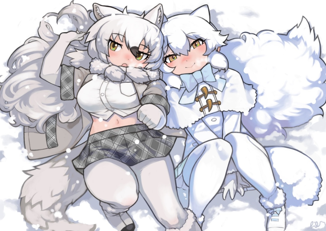 Result /files/17273_2girls_animal_ears_arctic_fox_(kemono_friends)_arctic_wolf_(kemono_friends)_black_hair.png