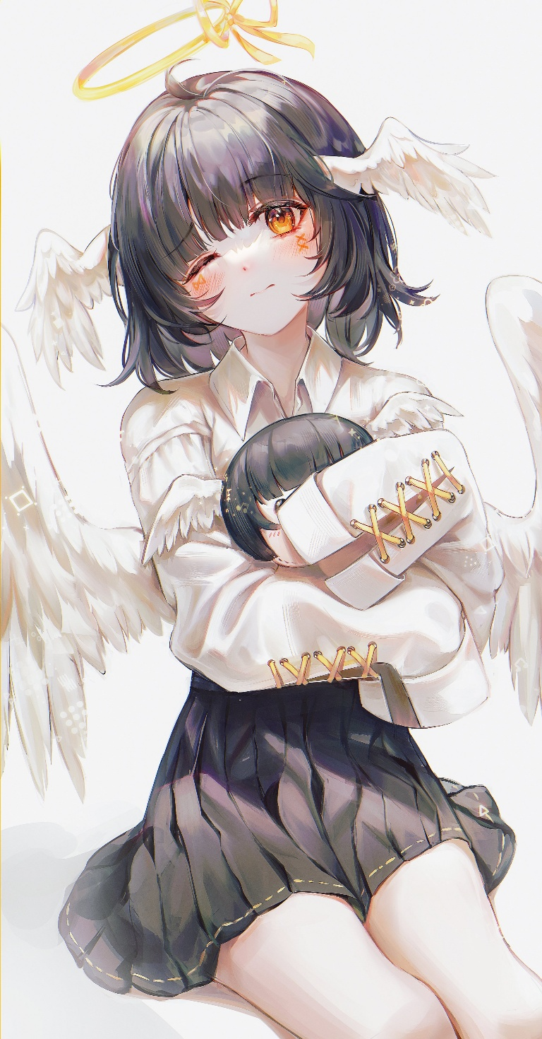 Result /files/12958_1girl_ahoge_angel_angel_wings_bangs.png