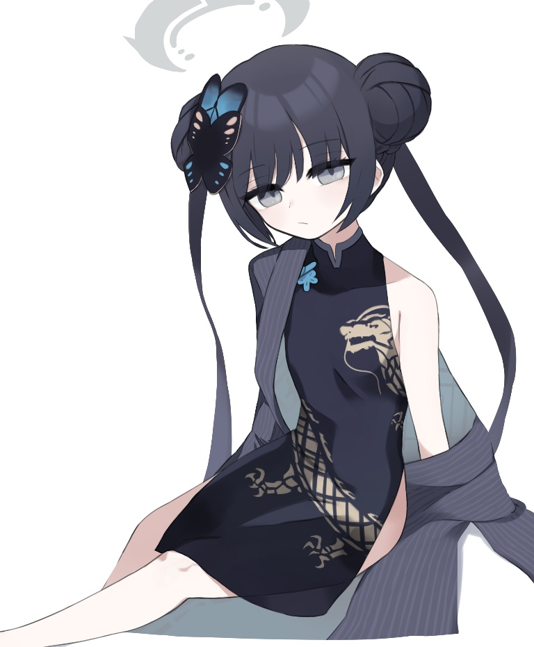 Result /files/02588_1girl_black_dress_black_hair_blue_archive_butterfly_hair_ornament.png