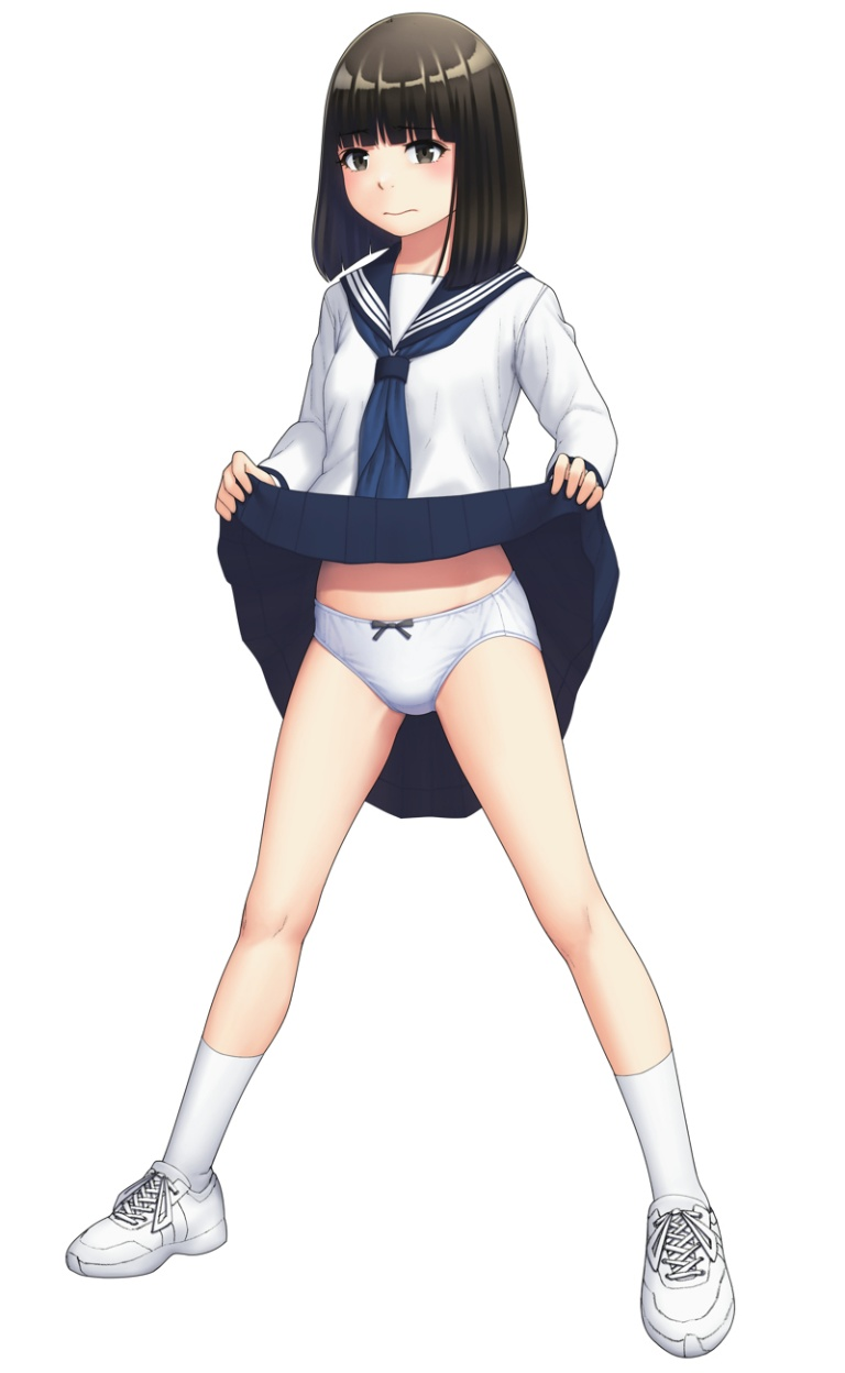 Result /files/17288_1girl_bangs_black_eyes_black_hair_black_sailor_collar.png