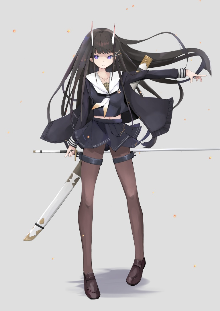 Result /files/19153_1girl_arm_behind_back_azur_lane_black_hair_black_jacket.png