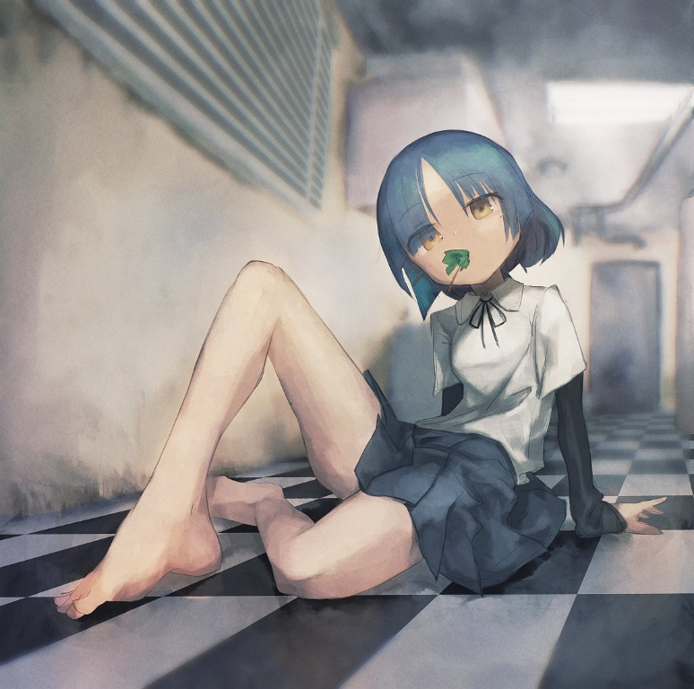 Result /files/04628_1girl_bangs_barefoot_blue_hair_blue_skirt.png