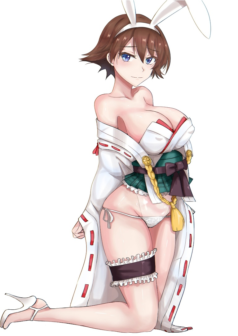 Result /files/04274_animal_ears_bare_shoulders_blue_eyes_breasts_brown_hair.png