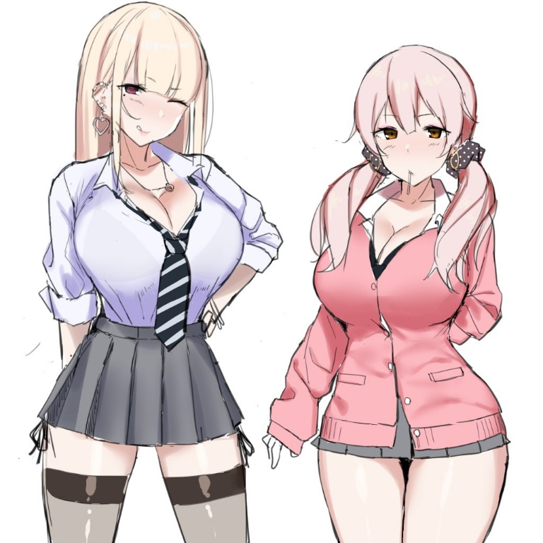 Result /files/14503_2girls__q_black_thighhighs_blazer_blonde_hair.png