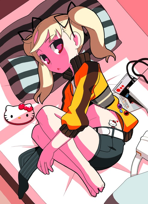 Result /files/12674_1girl_amakaze_misaki_bag_bare_legs_bed.png