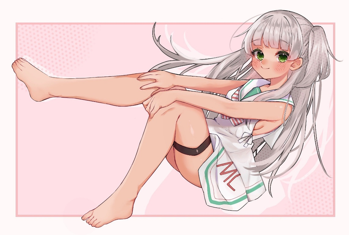 Result /files/02480_1girl_bangs_barefoot_blunt_bangs_blush.png