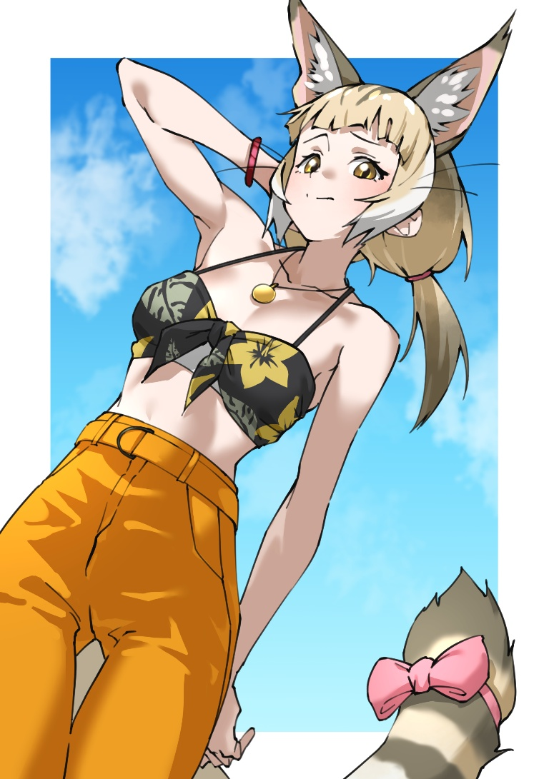 Result /files/10524_1girl_alternate_costume_animal_ear_fluff_animal_ears_arm_behind_head.png