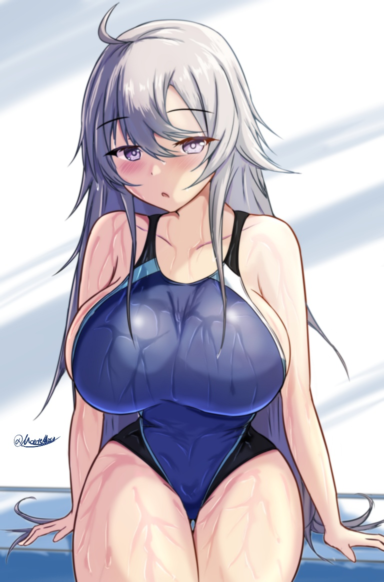 Result /files/18290_1girl__o_ahoge_blue_one-piece_swimsuit_collarbone.png