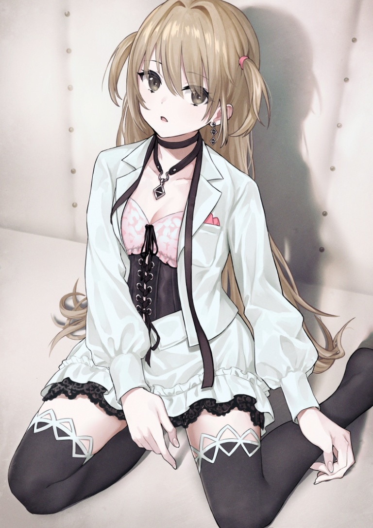 Result /files/04062_1girl_black_choker_black_thighhighs_brown_eyes_brown_hair.png