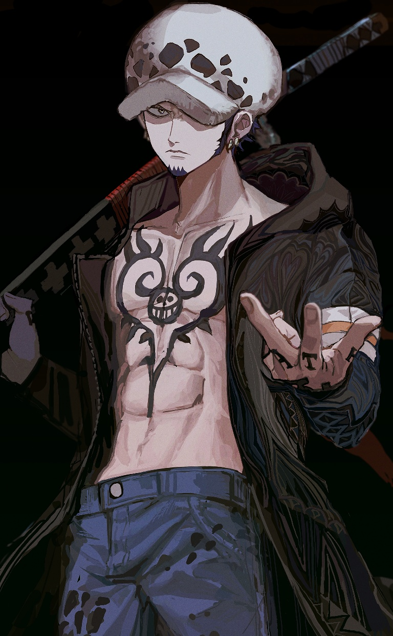 Result /files/01694_1boy_black_background_black_coat_blue_hair_chest_tattoo.png